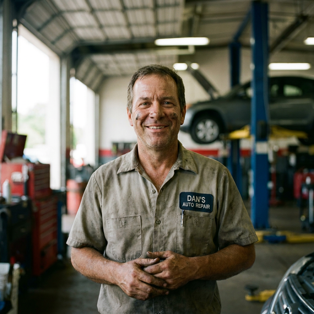 Illustrative portrait of a local